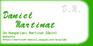 daniel martinat business card